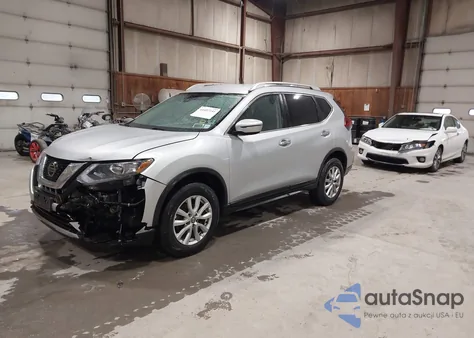 2019 Nissan Rogue Sv z USA, uszkodzony, nr VIN JN8AT2MV5KW379899